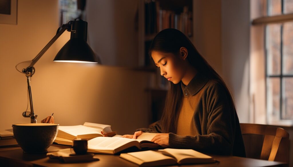 學生檯燈色溫調節