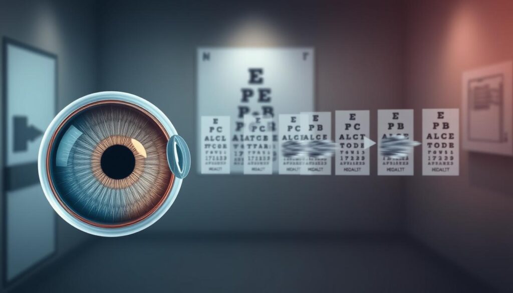 屈光不正視力問題示意圖