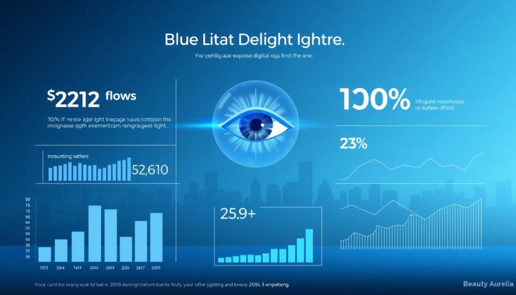 數位時代藍光接觸量統計