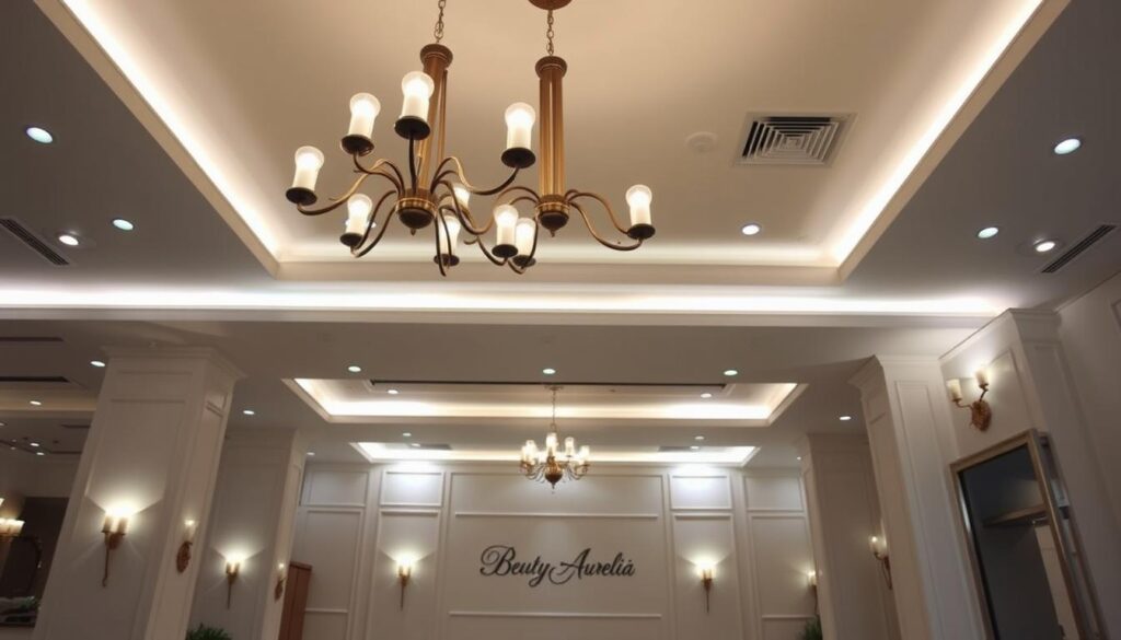 照明範圍大的光線分層設計