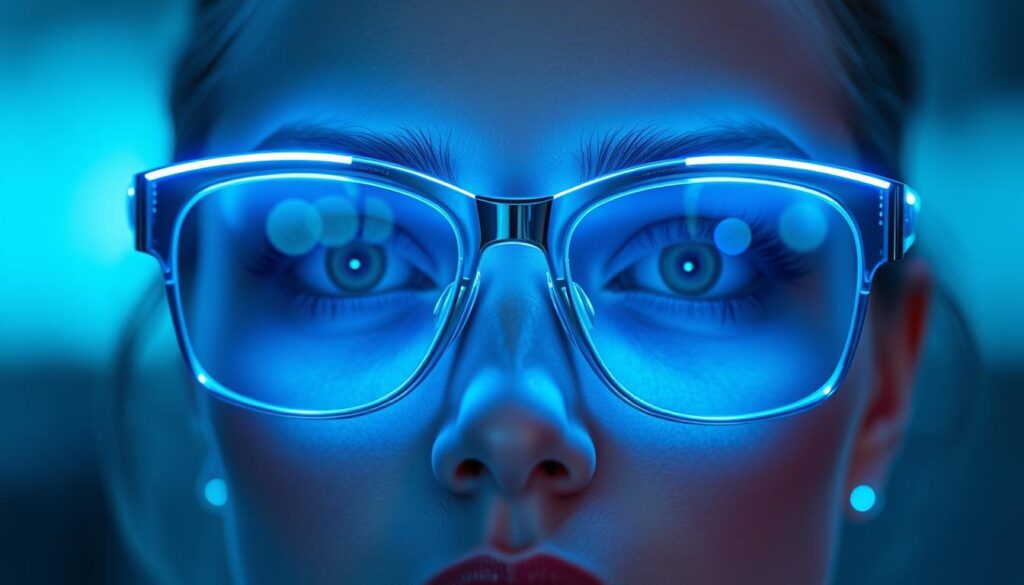 眼睛藍光防護系統