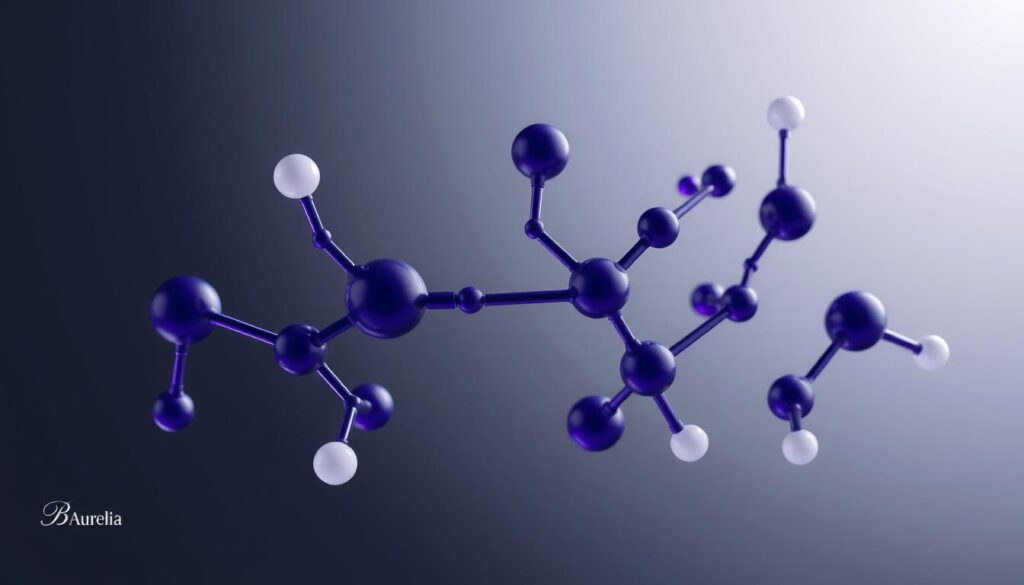 花青素化學結構示意圖