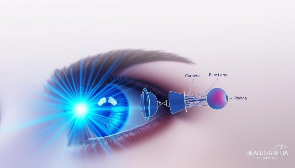 藍光對眼睛的影響