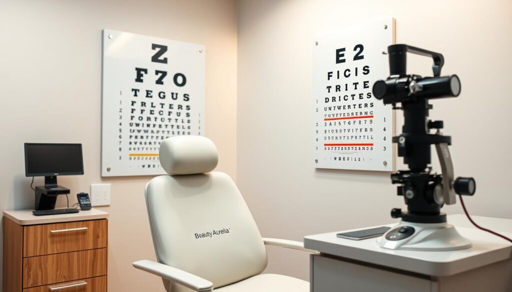 視力檢查準備